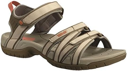 Teva Women's Tirra Sandal,Black/Grey,7.5 M US