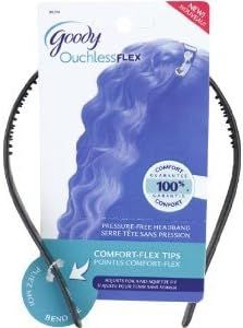 Goody Ouchless Medium Headband with Flex Tips (Pack of 3)