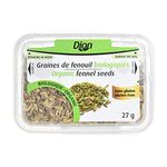 Organic fennel seeds
