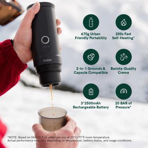 OutIn Nano Portable Espresso Machine – Compact Travel Coffee Maker