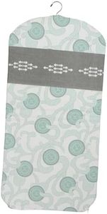 DimyFew Hanging Steamer, Ironing Board, Steam Pad, Protects Surfaces, Standing Ironing Pad, Ironing Mat for Household in The Sewing Room, Green White, as described