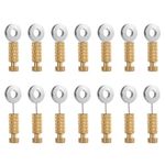 14pcs Leather Positioning Needles, Leather Suture Positioning Needle Leather Locking Pins Leathercraft Located Needles Leather Stitching Tools for Pinning up DIY Leather Sewing
