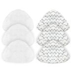 6 Pack Replacement Pads for Bissell PowerEdge/PowerForce Lift-Off Steam Mop 2078, 2165, 20781 Series Vacuum Cleaner Spare Part Pad Accessory