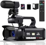 6K Video Camera Camcorder UHD 64MP 