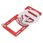 Square Guide Rail, Metal Square Guide Rail, 0 to 60° Angle Arbitrary Adjustable Aluminum Alloy Stainless Steel Electric Saw, Circular Saw Accessories