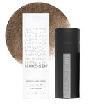 Nanogen Hair Thickening Fibres Light Brown – ROOT TOUCH UP Hair Powder for Thinning and Bald Spot Cover Up – NATURAL KERATIN strands for Men and Women, 30g