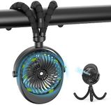 Misting Stroller Fan, Clip On Fan f