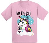 3rd Birthday Shirt Boys Girls 3T 4T - 3 Year Old Toddler Gifts - Dinosaur Princess Unicorn Truck, Birthday Girl Unicorn, 3T