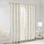 White and Gold Luxury Curtains 96 I