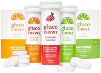 Glucology Fast Acting Glucochews | Mixed Flavour | Orange, Lime, Raspberry