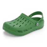 Lakeland Active Children's Coniston Ultra-Breathable Clogs for Summer Holidays and Everyday Use - Dragon Green - 3 UK