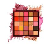 Mattlook 25 Colors Blink Eyeshadow Palette|Highly Pigmented|Blendable|Waterproof|Flawless Finish|Long Lasting|Matte & Shimmery| Creative & Fashion Eye Make-Up-Mutlicolor 03 (26g)