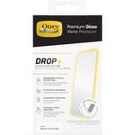 OtterBox Premium Glass Screen Protector for iPhone 14 Pro Max, Tempered Glass, advanced Scratch Protection, Survives Drops up to 3ft, Antimicrobial Protection Clear