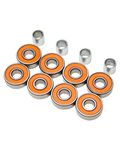 BRONSON SPEED CO. G2 Skateboard Bearings - Set of 8