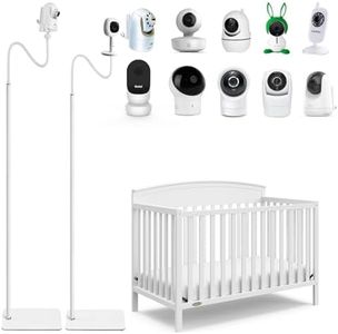 Didalo 68.8" Adjustable Height Baby Monitor Floor Stand Holder Compatible with Infant Optics DXR-8 Pro,Nanit Pro Smart Baby Monitor & Flex Stand,Vava,Hellobaby,Eufy, Cameras with 1/4 Screw Mount