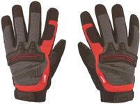 MILWAUKEE'S 48-22-8732 Demolition Gloves, Large, Black/Red