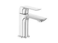 Kohler Fore Line Pillar Wash Basin Tap - Polished Chrome Finish - Water Tap for Bathroom - Metal Sink Faucet - Aerodynamic Triangular Profile - Seamless Design - Strong Brass Construction 27485IN-4-CP