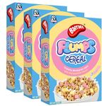 Barratt Flumps Cereal - Crunchy Multigrain Stars with Flumps Marshmallows, 3 x 275g Packs