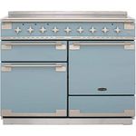 Rangemaster Elise ELS110EICA 110cm wide Electric Range Cooker with Induction Hob - China Blue - A/A Rated