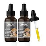 Twin Pack Spot On Dewormer for Cats & Dogs: Dual-Action Cat Worming Treatment, Worming Treatment for Cats, Effective Cat Wormer, Natural Spot On Parasite Defence, Safe & Easy Application - 50ml