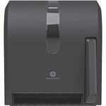 Georgia-Pacific Push Paddle Roll Paper Towel Dispenser by GP PRO, 54338A, Black