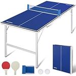 RayChee Portable Ping Pong Table, M