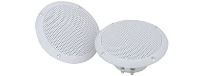 Water Resistant 5" Speakers | White | 80W Max | 8 Ohms