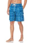 Kanu Surf Men's Big Miles Extended Size Swim Trunk, Royal, 4X