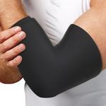 PFIFFIG Cold Therapy Compression Ice Sleeve, Knee Ice Pack Wrap for Injuries, Elbow, Quad & Hamstring Relief, Flexible & Reusable Cold Wrap Recovery for Meniscus, ACL, MCL, Ice & Heat Therapy.(L) (Pack -01)