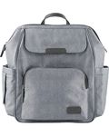 Simple Joys by Carter's Unisex's Everyday Diaper Backpack, Grey, One Size