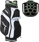 UNIHIMAL 14-Way Golf Cart Bag, Full Length Premium Golf Bag for Men with Cooler Pocket, Handles and Rain Cover