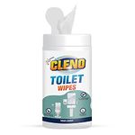 Cleno Toilet Cleaning Wet Wipes For all Toilet Areas like Toilet Commode/Toilet Seats/Flush/Knobs/Wash-basin - 50 Wipes (Ready to Use)