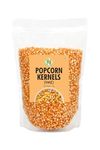 NATUREVIT Popcorn Kernels | Popcorn Seeds | Party Snacks | Popcorn Kernel 10 Kg(1Kgx10Packet) | Now Enjoy Movie Theatre Style | Butterfly Pop Corn at Home