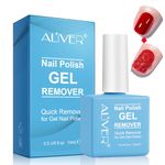 Gel Nail Polish Remover, Gel Polish Remover for Nails, Fast Gel Remover - Removes Gel Nail Polish within 2-4 Minutes, 15ml