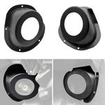UTV Under Dash Kick Pod Brackets, SAUTVS 6.5" Speaker Mount Front Kick Panels for Polaris General 1000 EPS Accessories (2PCS)