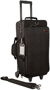 Protec IPAC Double Trumpet Case with Wheels, Black