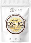 Vitamin D3 10000 iu Plus K2 (MK-7) 