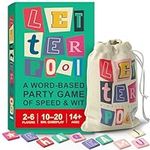 Letterpool: 2-6 Players Board Games for Adults, Family & Teens — Fun Word Games for Teens and Adults Group, Travel Game, Adult Party Games for Two to Six Person, Funny Card Games for Family Game Night