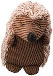 SPOT Ethical Pets 8" Assorted Corduroy Hedgehogs Plush Dog Toy, Small, Medium Breeds