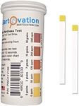 USA Made Total Water Hardness Test Strips 0-500 ppm for Water Quality Tests [100 Strips in Moisture Wicking Bottle]