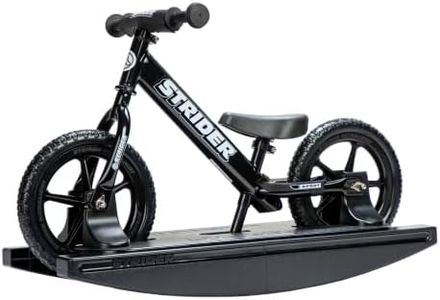 Strider 12” Sport Bike Rocking Base - Helps Teach Baby How to Ride a Balance Bicycle - for Kids 6 Months to 4 Years - Easy Assembly & Adjustments