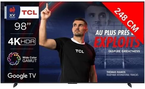 TCL TV LED 4K 248 cm 98P743 Google TV