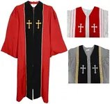 GradPlaza Customized Deluxe Priest Robe For Church Clergy Clothing Size 42