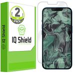 IQShield Screen Protector Compatible with Apple iPhone 13 (6.1inch, 2-Pack) Anti-Bubble Clear TPU Film