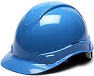 Pyramex HP44162 Ridgeline Cap Style Hard Hat with 4-Point Ratchet Suspension, Light blue by Pyramex