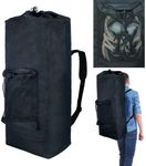 ROGJUK Laundry-Backpack Bag Large Heavy Duty Bags Portable Adjustable Shoulder With Drawstring Closure Shoes Detergent Laundry Bags For College Students Apartment Laundromat Travel Fit sheets& towels