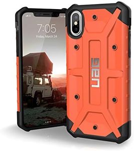 Urban Armor Gear Pathfinder Case for iPhone X and Xs, Rust Orange