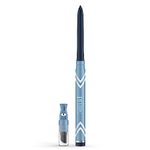 Prime Prometics PrimeEyes Glide Eyeliner for Mature Women – Water-Resistant, Long-Stay and Mess-Proof – Gel Creme Texture, Discreet Sharpener and Effective Smudger (Sapphire (Blue))