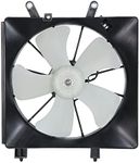 TYC 600380 Cooling Fan Assembly Compatible with 2001-2005 Honda Civic, Black