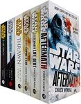 Star Wars Thrawn Series & Aftermath Trilogy 6 Books Collection Set by Timothy Zahn, Chuck Wendig (Thrawn, Alliances, Treason, Aftermath, Life Debt, Empires End)